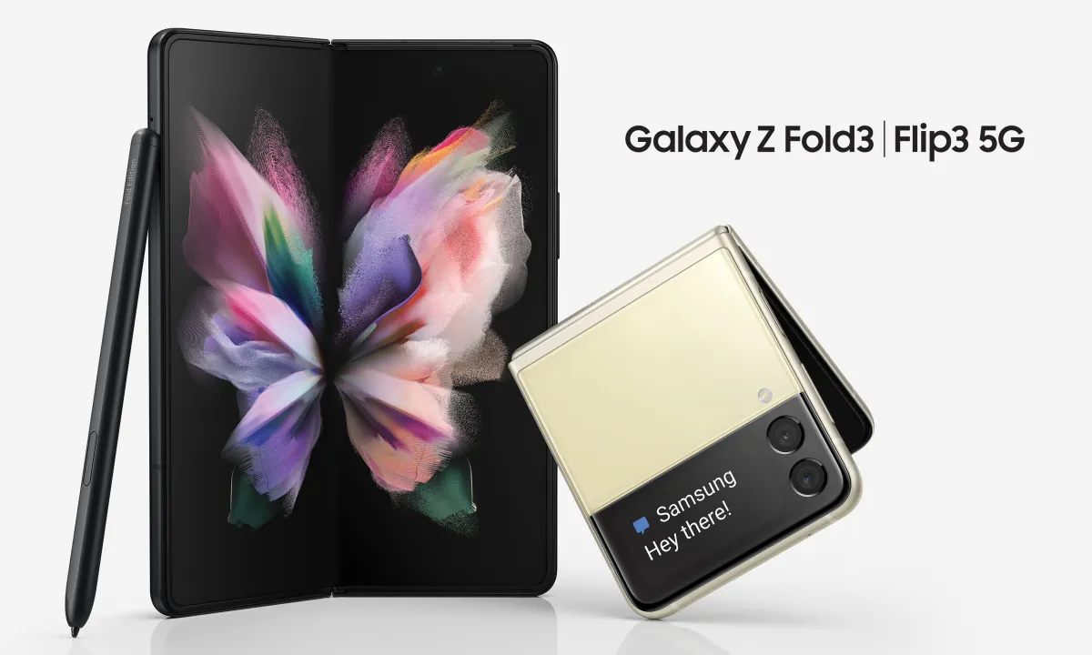 Galaxy Z Fold 3 and Flip 3